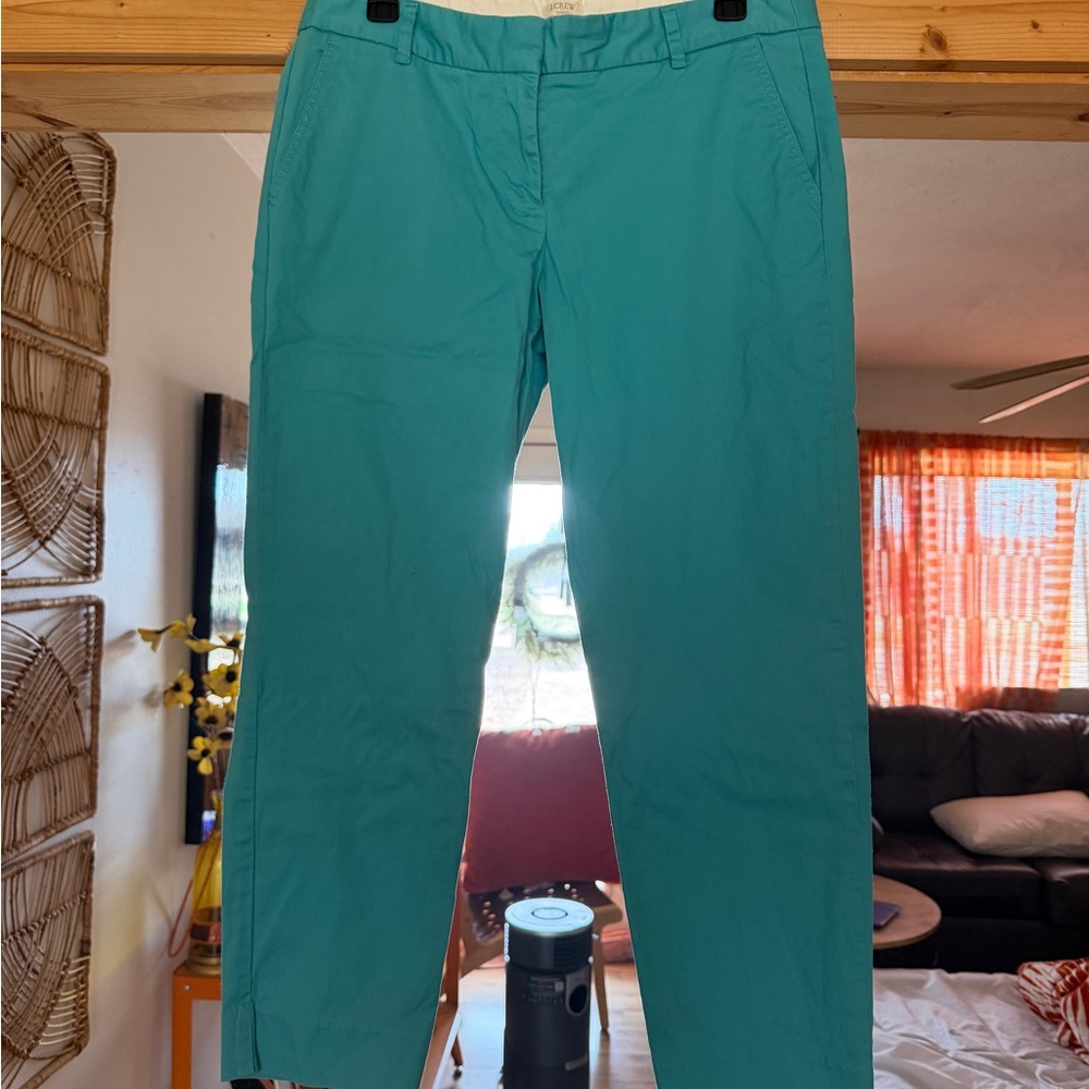J. Crew Men's Aqua Chinos